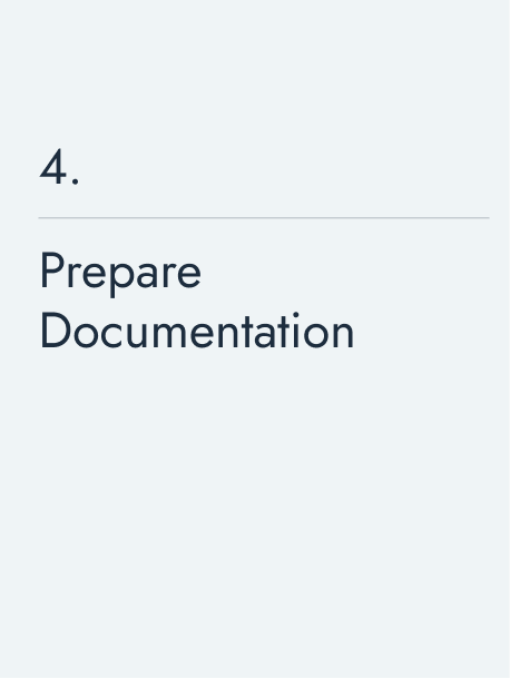 Prepare Documentation