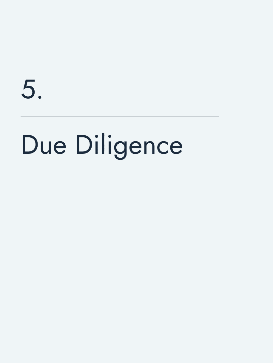 Due Diligence