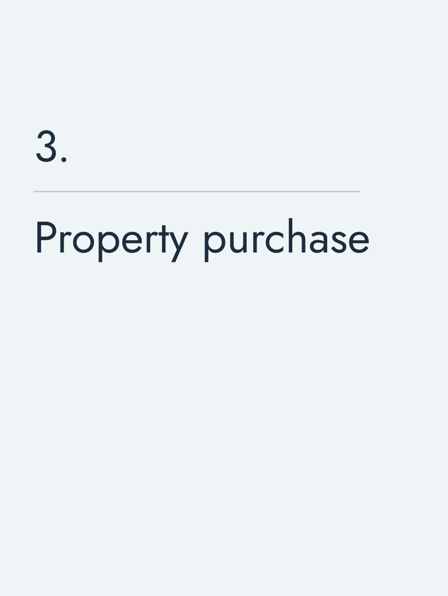 Property purchase