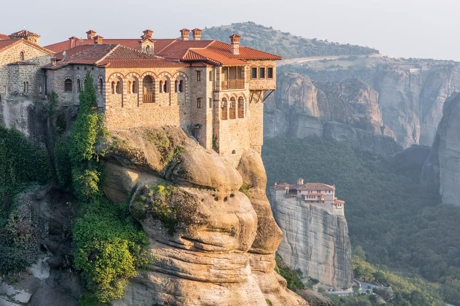 Вопросы экзамена на гражданство в Греции: великие памятники, Метеоры