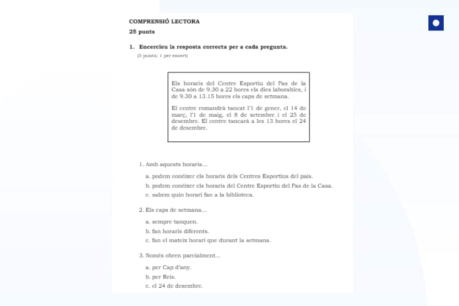 Как получить и продлить ВНЖ в Андорре: пример языкового теста