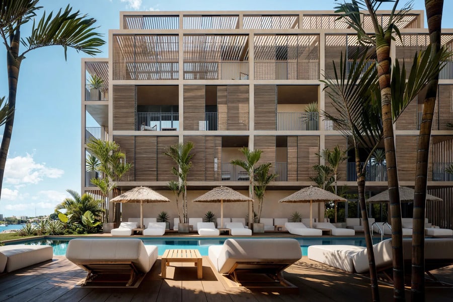 Modern apartments on Grenada’s south coast