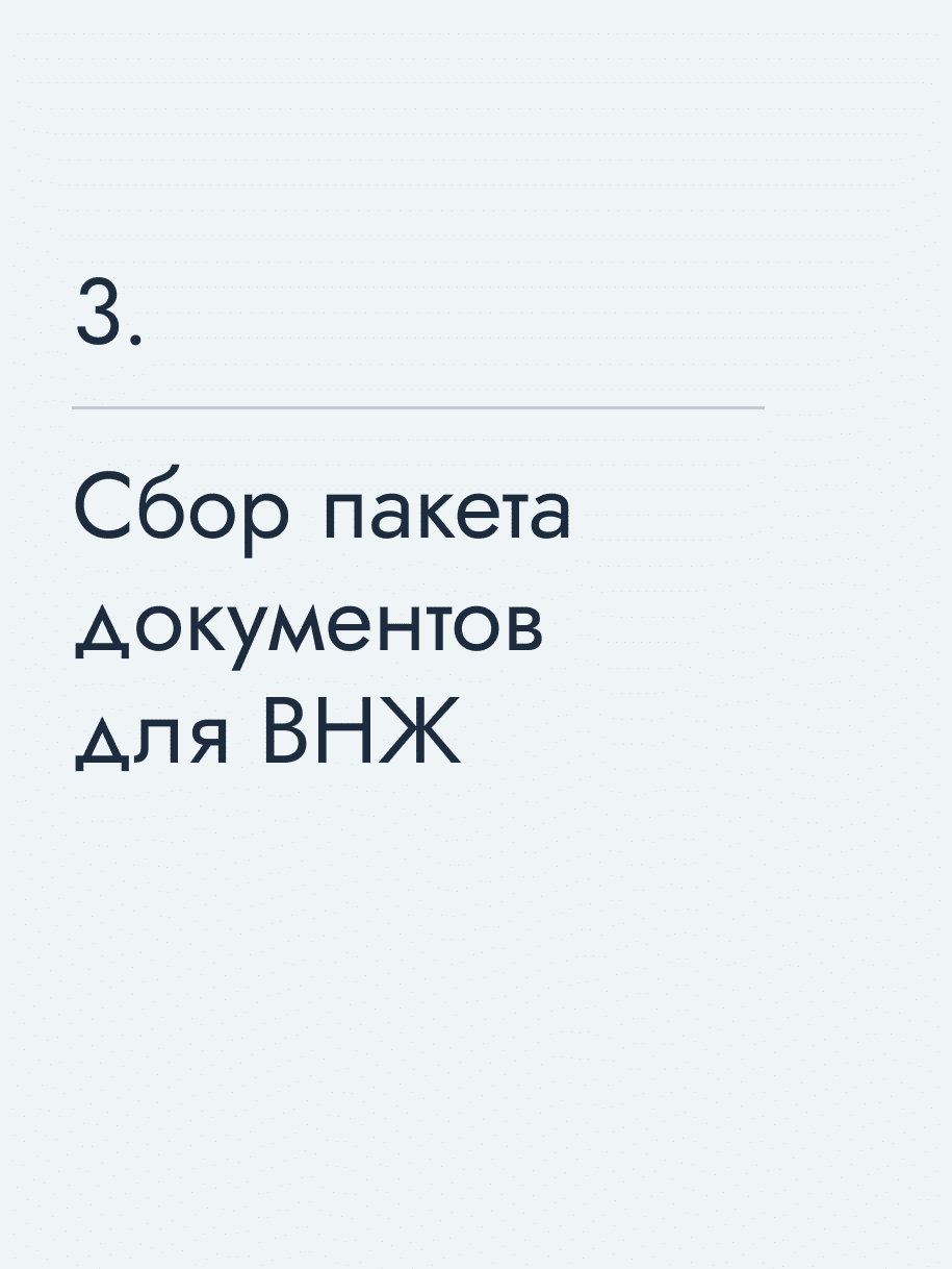 Сбор пакета документов для ВНЖ