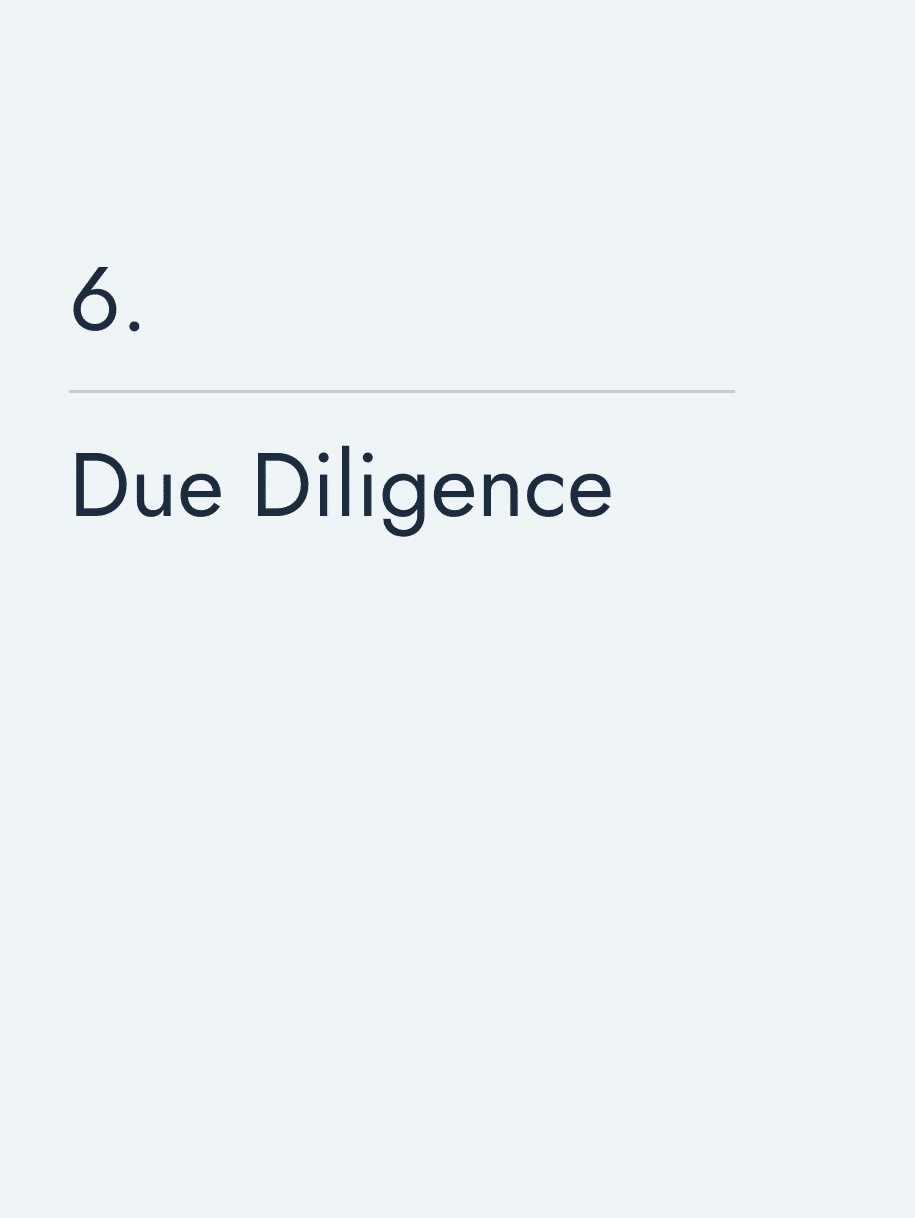 Due Diligence 