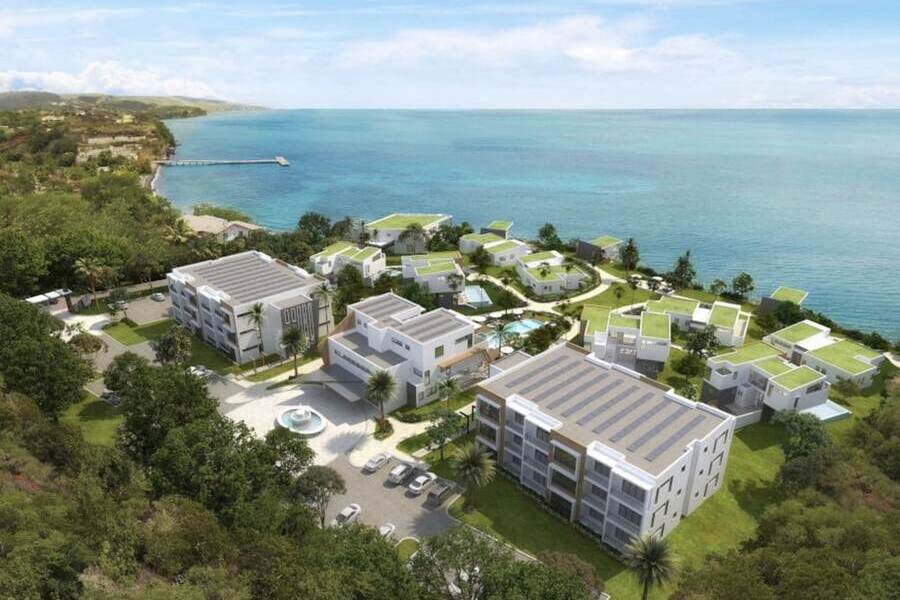 A share in a beachfront resort complex