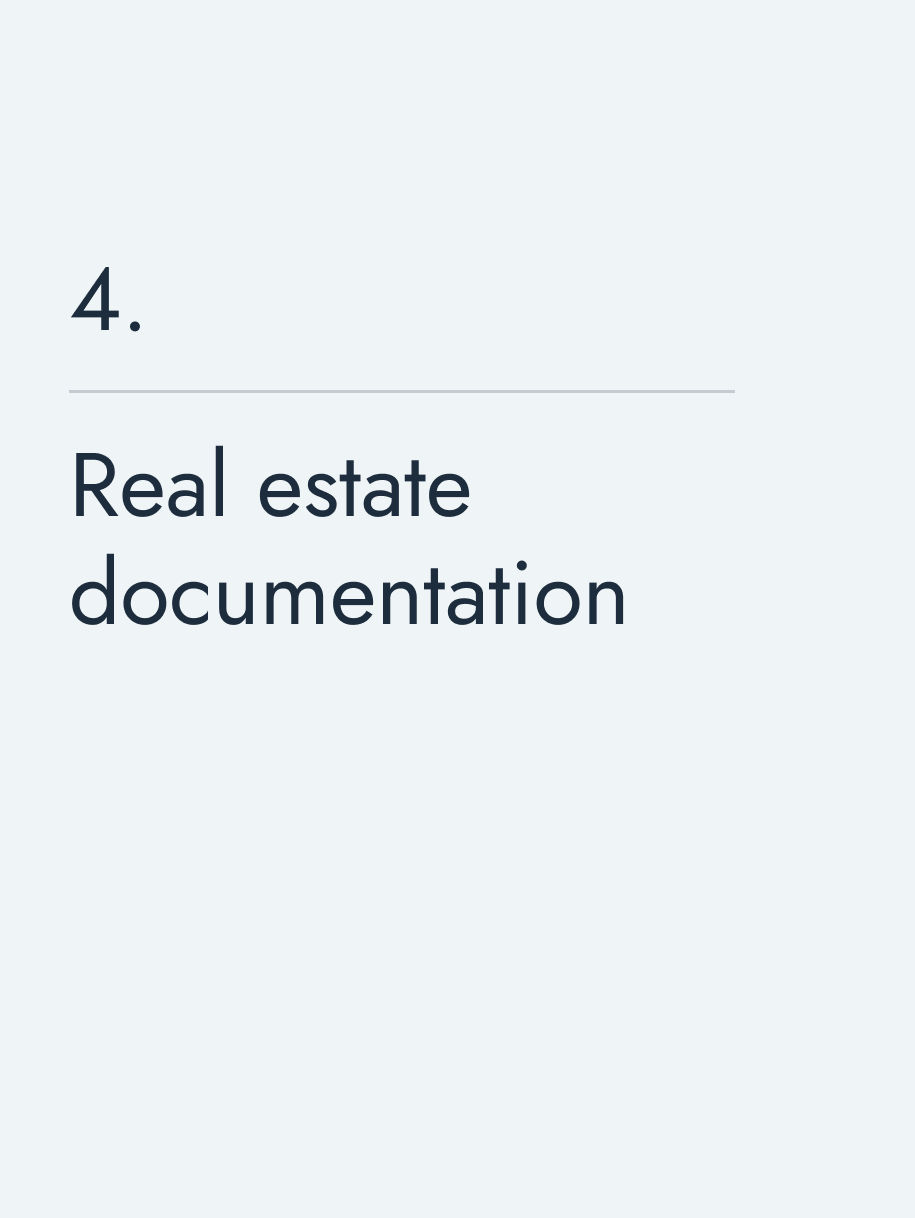 Real estate documentation