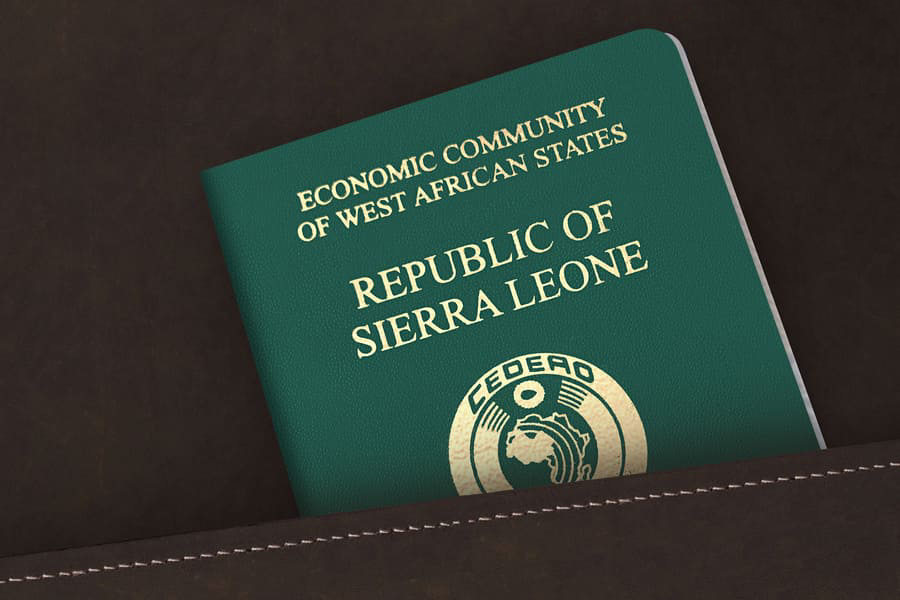 Паспорт Республики Сьерра-Леоне