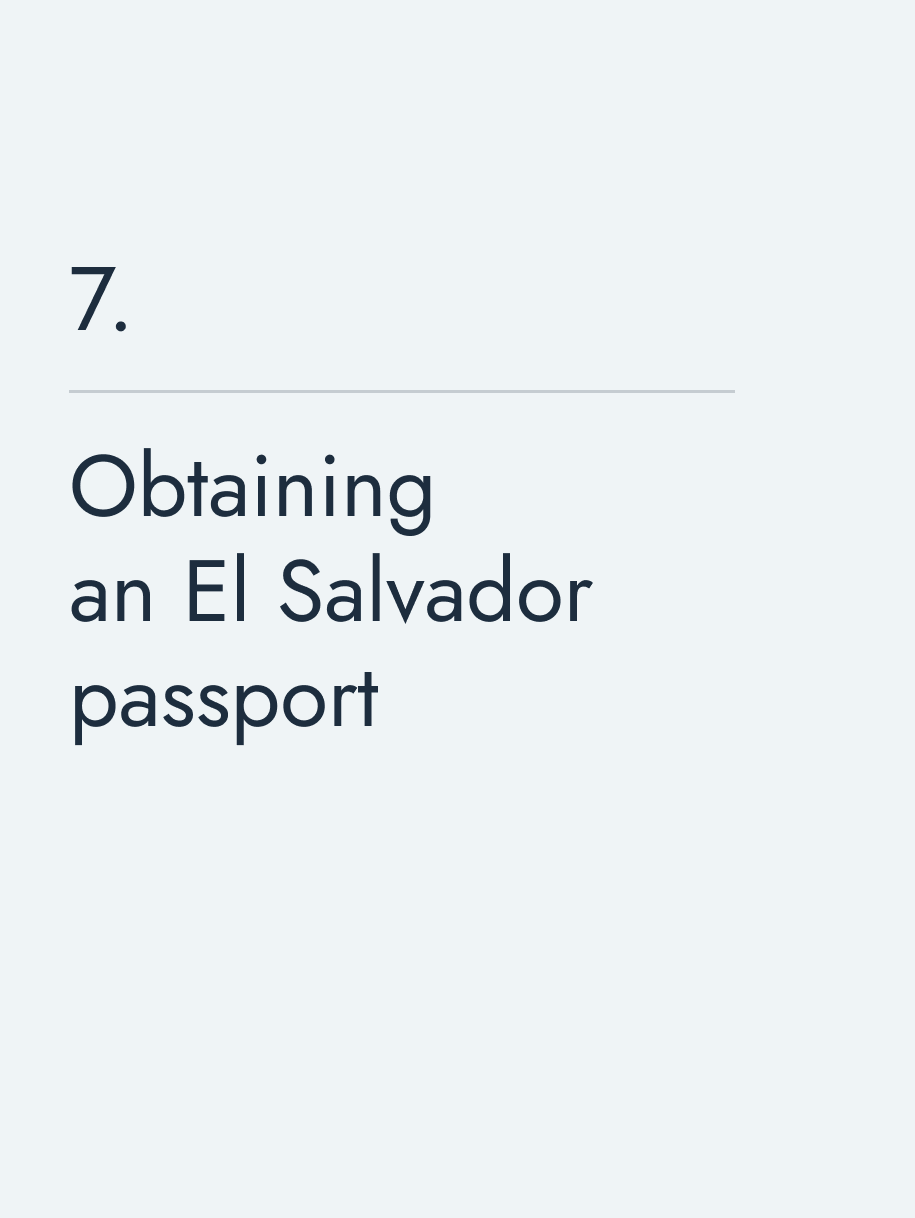 El Salvador Citizenship by Investment Program 2026 — How to Get Passport  with Bitcoin