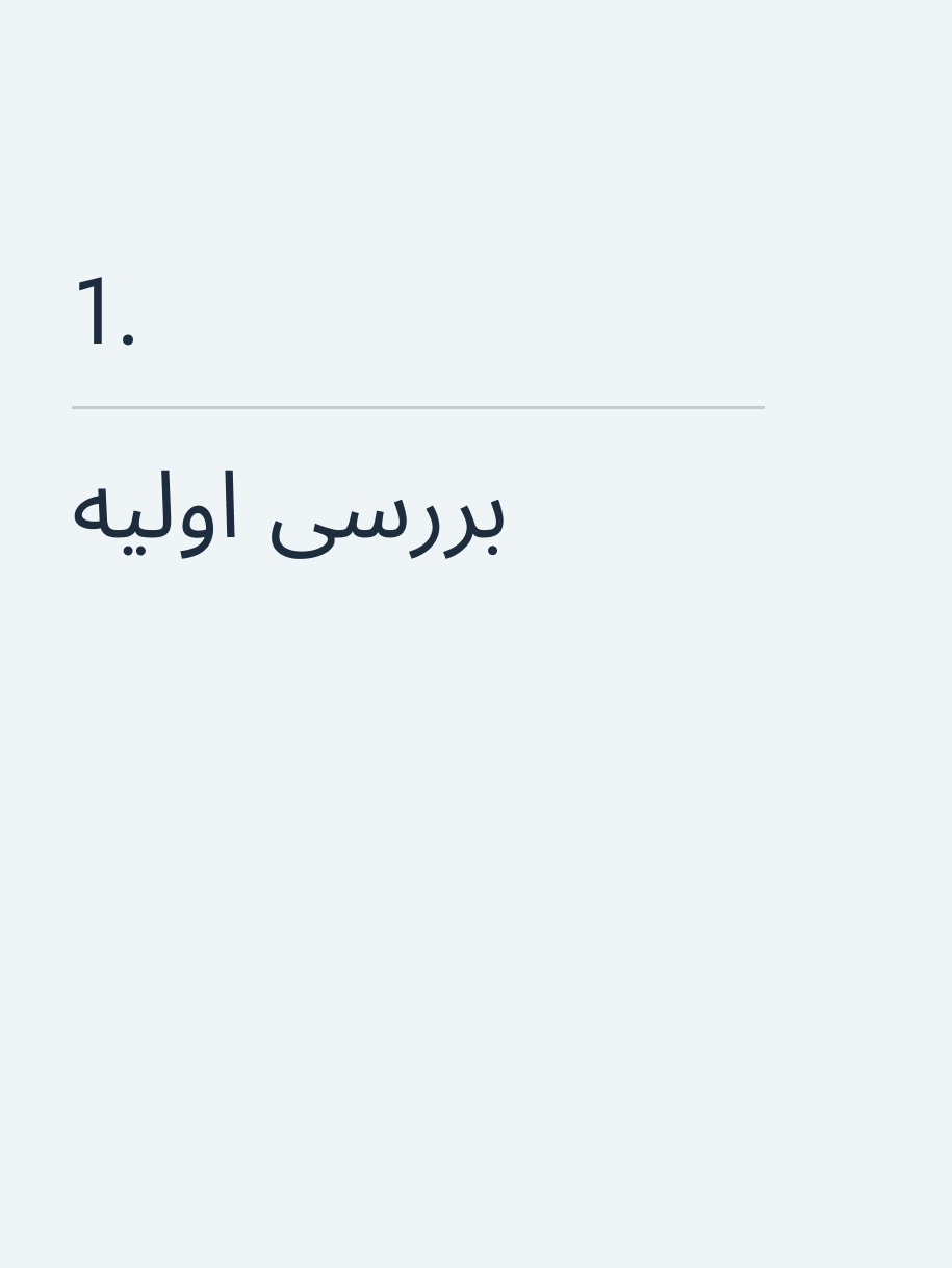 بررسی اولیه