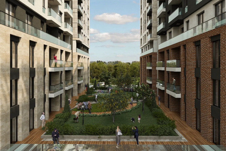 Modern unit on the coast of the Sea of Marmara