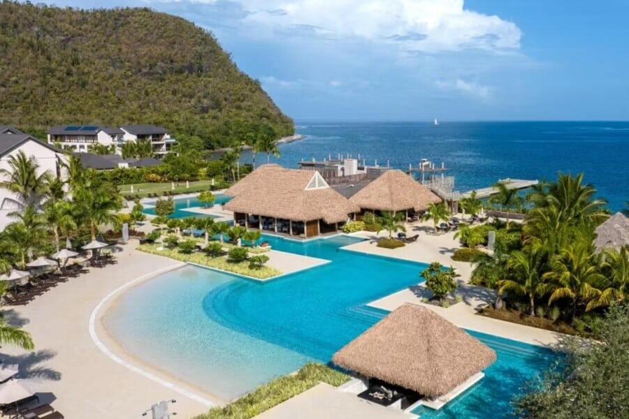 A share in a five‑star hotel near the sea