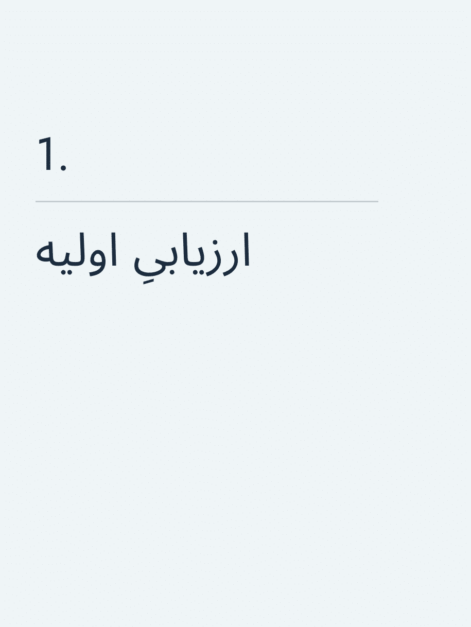ارزیابیِ اولیه