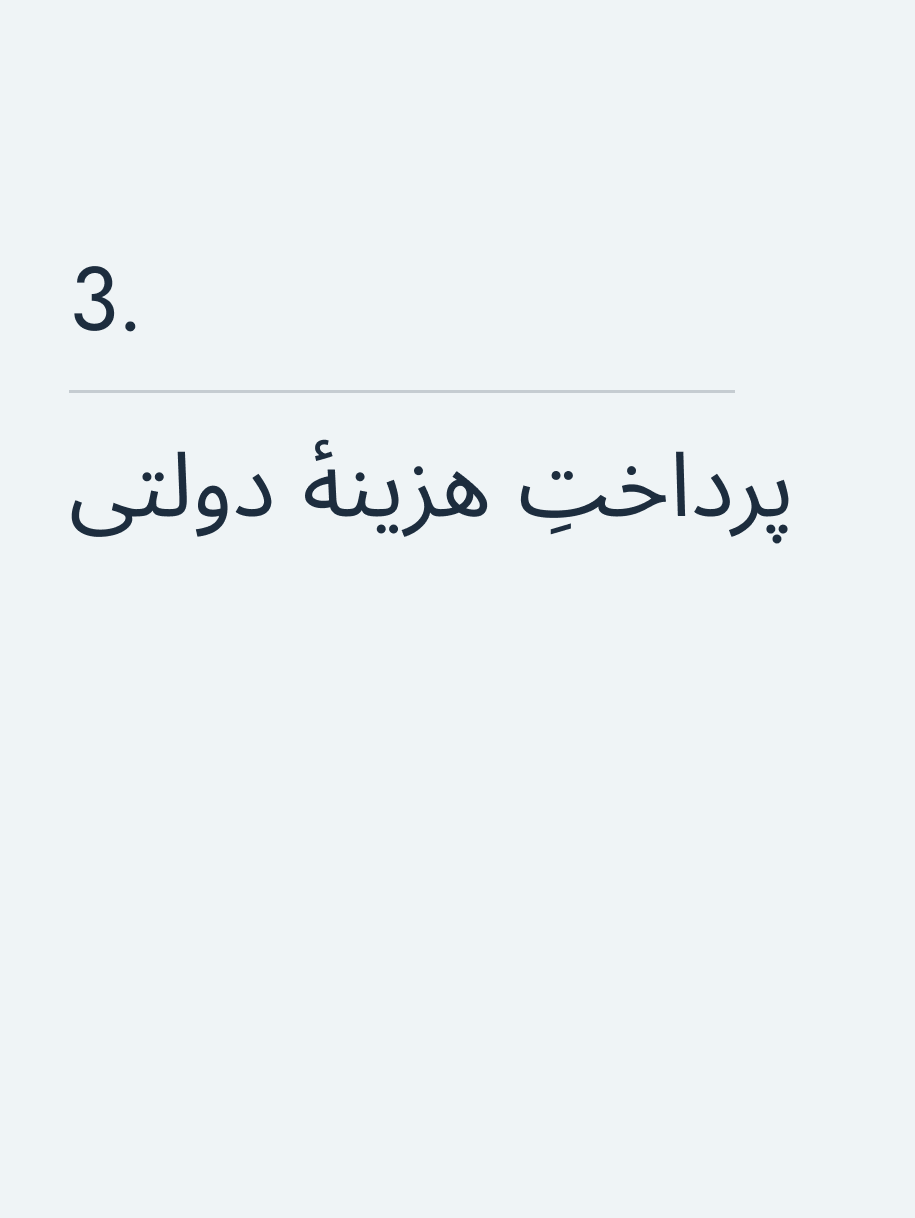 پرداختِ هزینهٔ دولتی