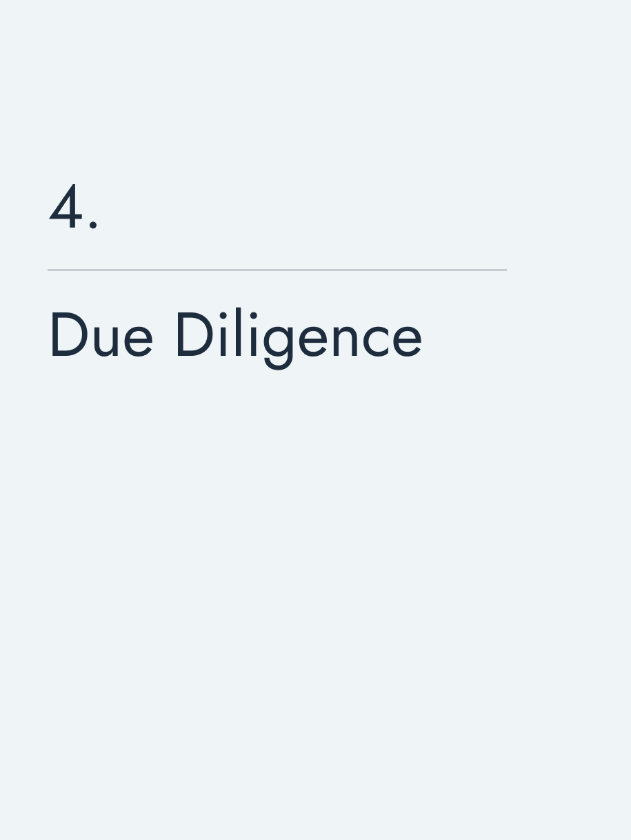 Due Diligence