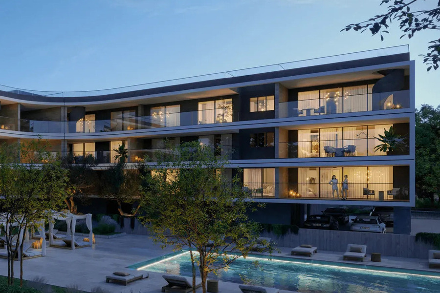 شقق حديثة وبنتهاوس في منطقة كينجز أفنيو، بافوس