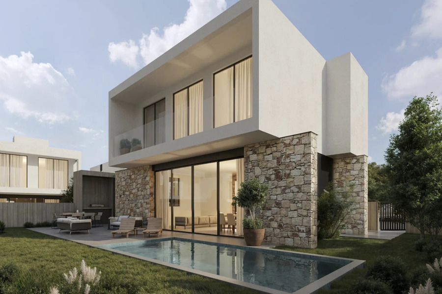 فلل بتصميم عصري في المنطقة الساحلية لجيروسكيبوا، بافوس