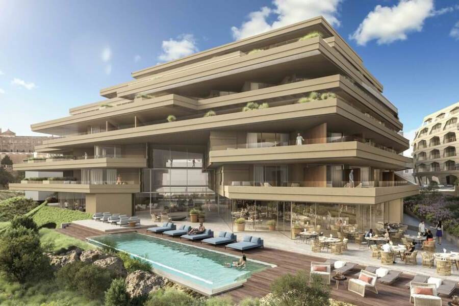 شقق حديثة في مجمع فندقي